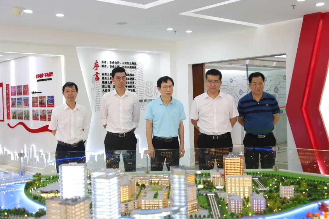 廣州市白云區(qū)政協(xié)張實副主席一行蒞臨谷城集團調研指導